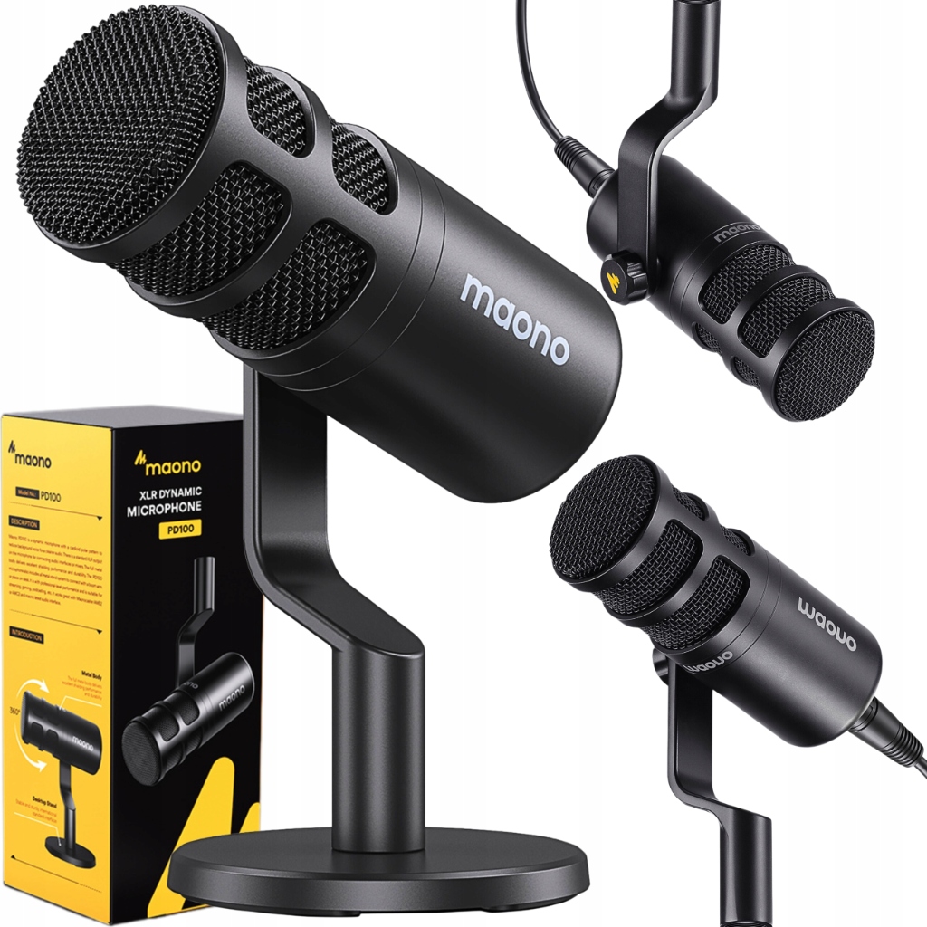 Dynamický streamovací mikrofon Maono PD100 Xlr Studiový