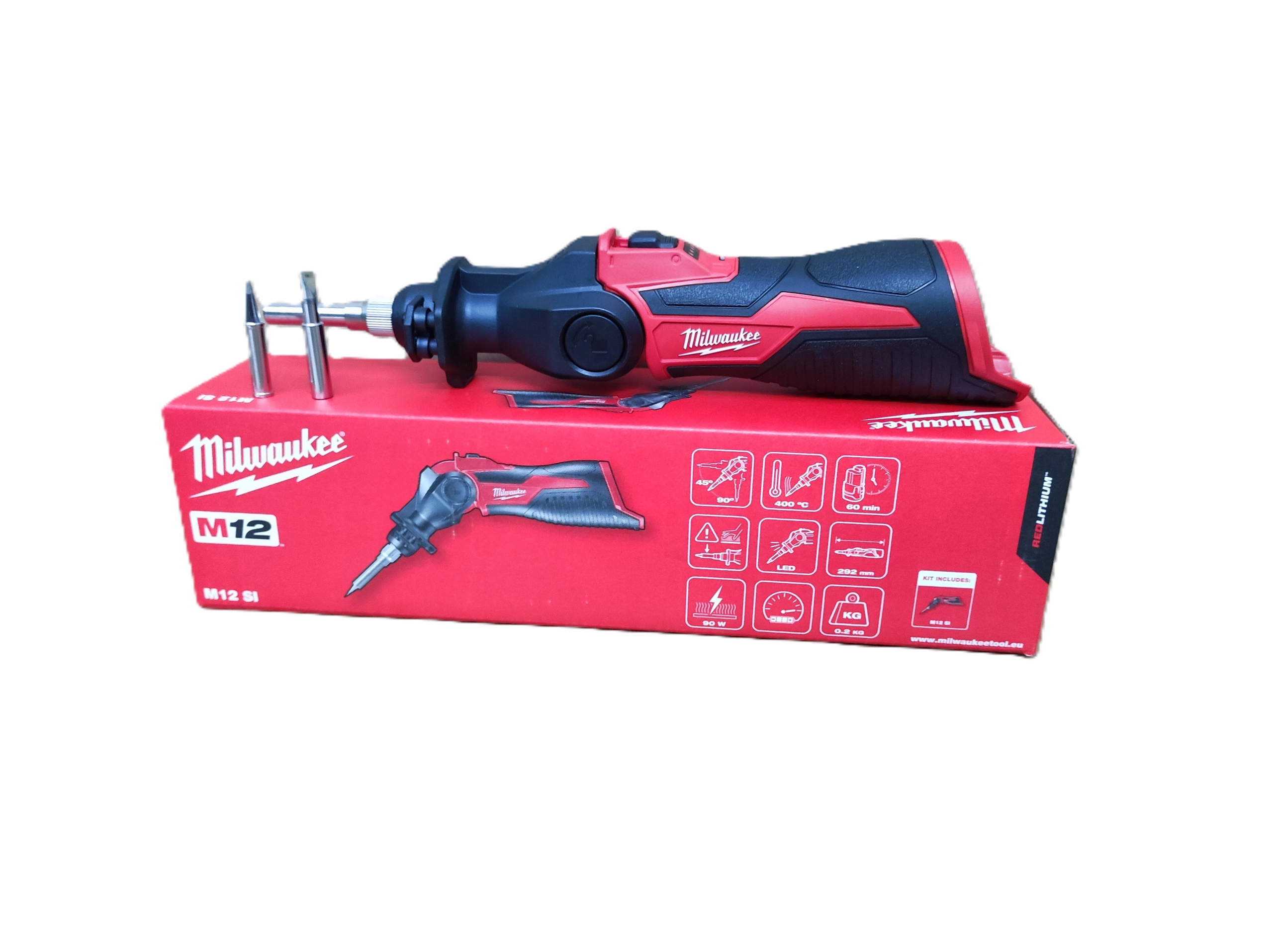 Lutownica grzałkowa (oporowa) Milwaukee M12 SI-0