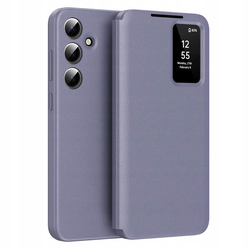 Techsuit etui książkowe z Samsung Galaxy A16 4G A16 5G fioletowe