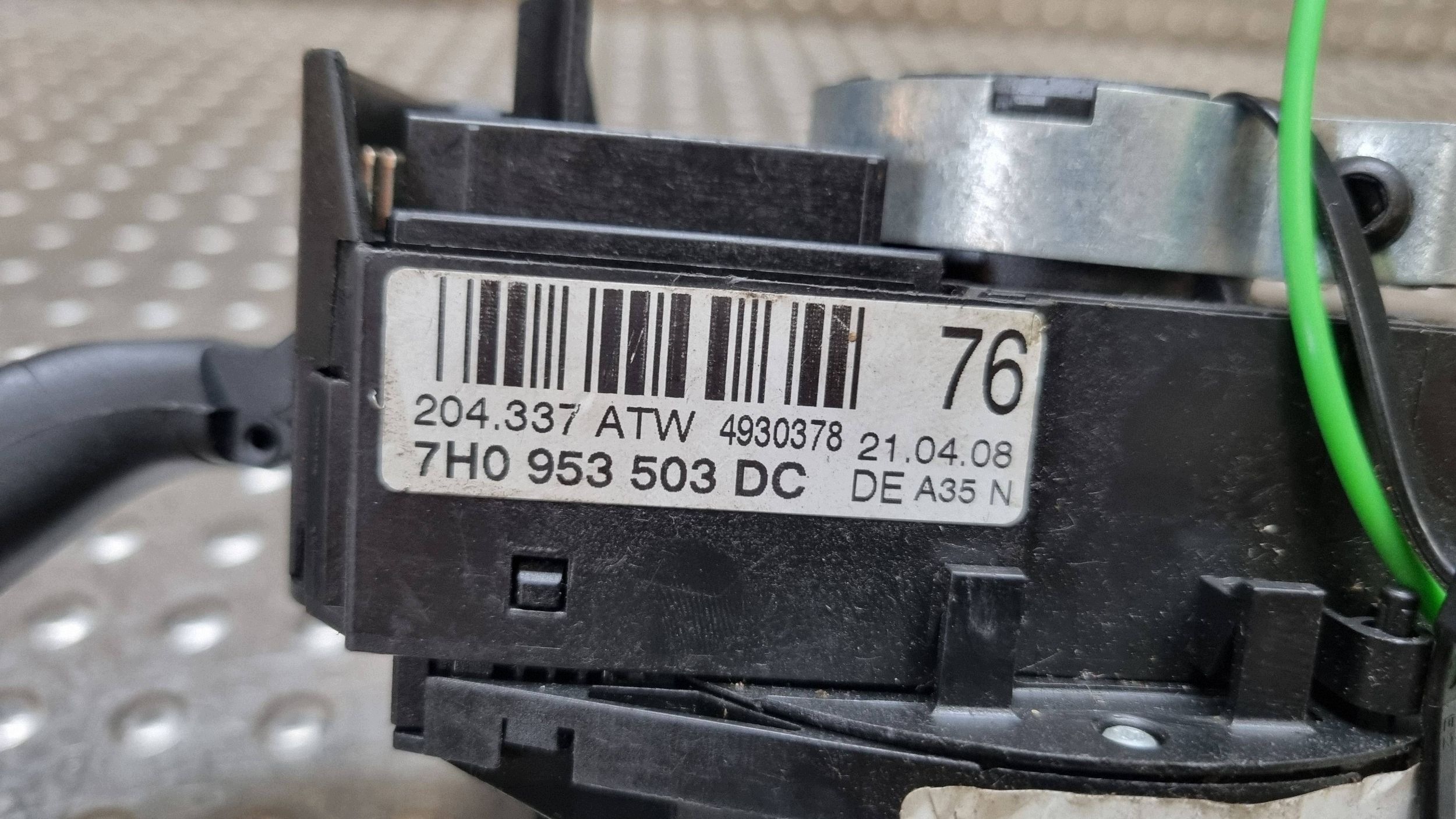 control steering wheel levers and controls ring 7H0953503DC FABIA II ROOMSTER IBIZA IV