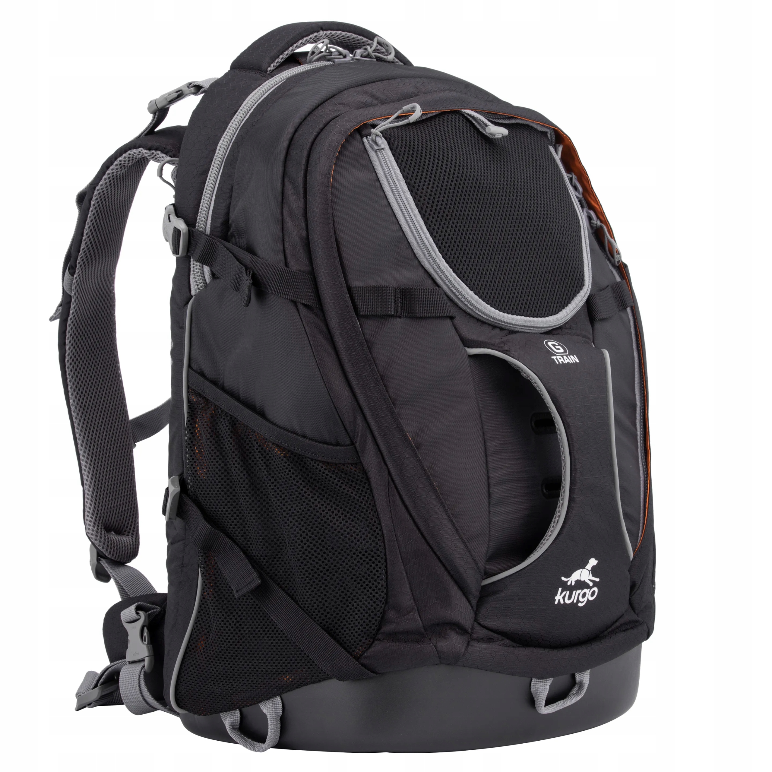 Kurgo G-Train K9 Pack Black- plecak dla psa i kota, czarny