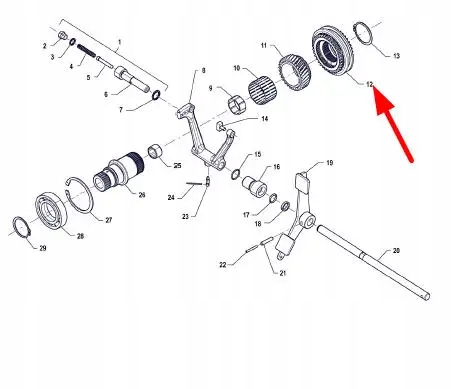 P5M37301103 Synchronizator skrzyni biegów Numer katalogowy części ASP5M37301103