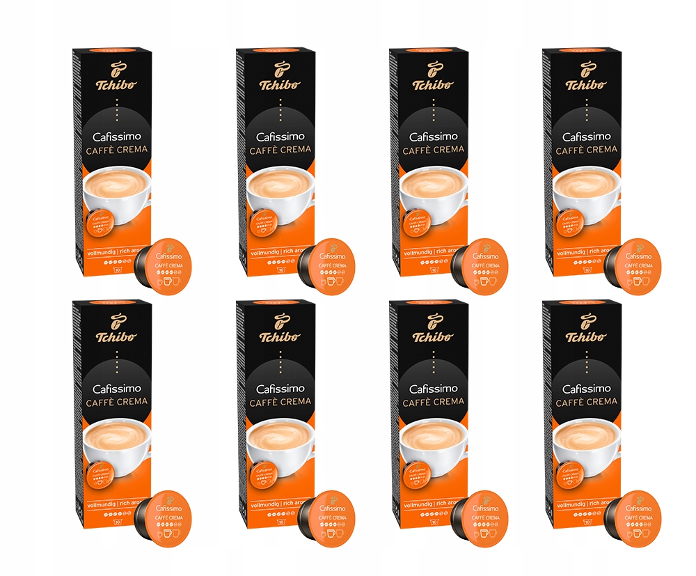 Kawa kapsułki Tchibo Cafissimo Crema Rich Aroma Vollmundig 80 szt.