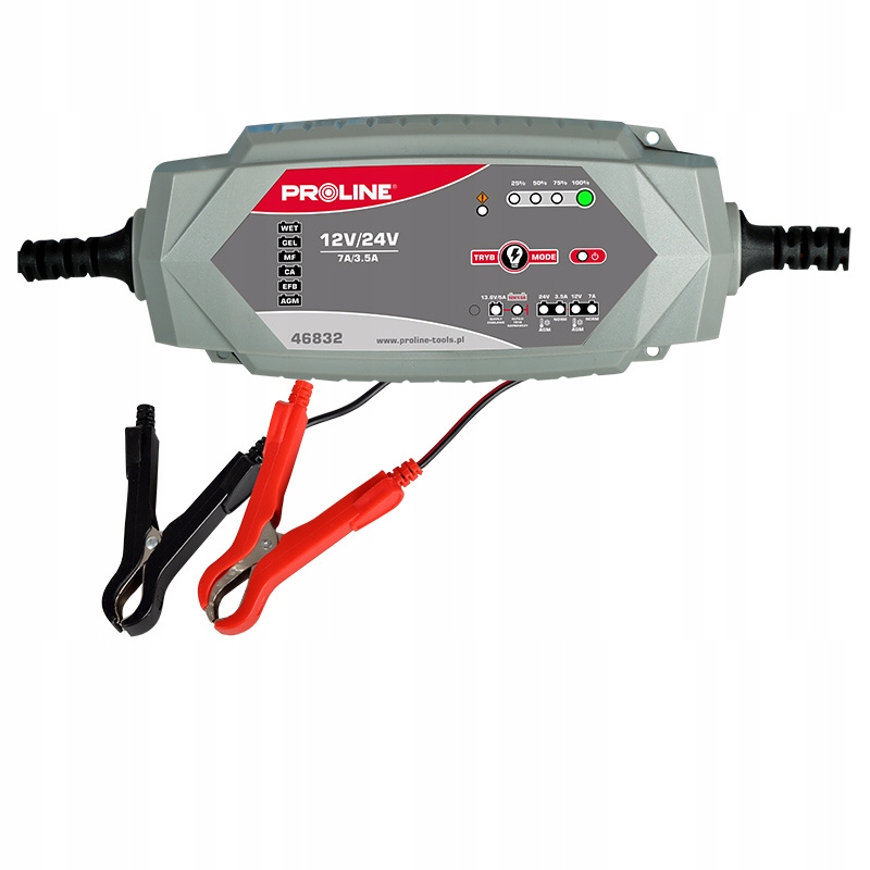 46832 Invertorový usmerňovač 7A/3.5A 12/24V Proline