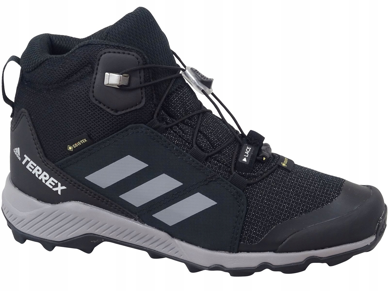 Adidas Terrex AX2R MID Gtx EF0225 Buty Trapery Wysokie Czarne Gore-tex