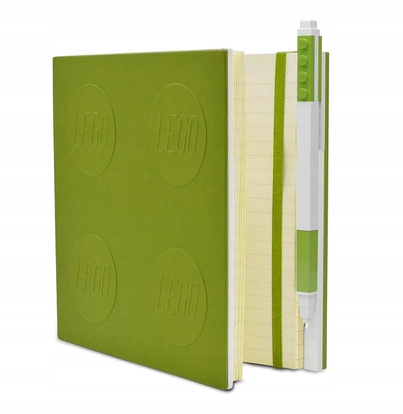 LEGO 52442 NOTATNIK ZESZYT Z DŁUGOPISEM JASNOZIELONY EAN (GTIN) 5702016616583