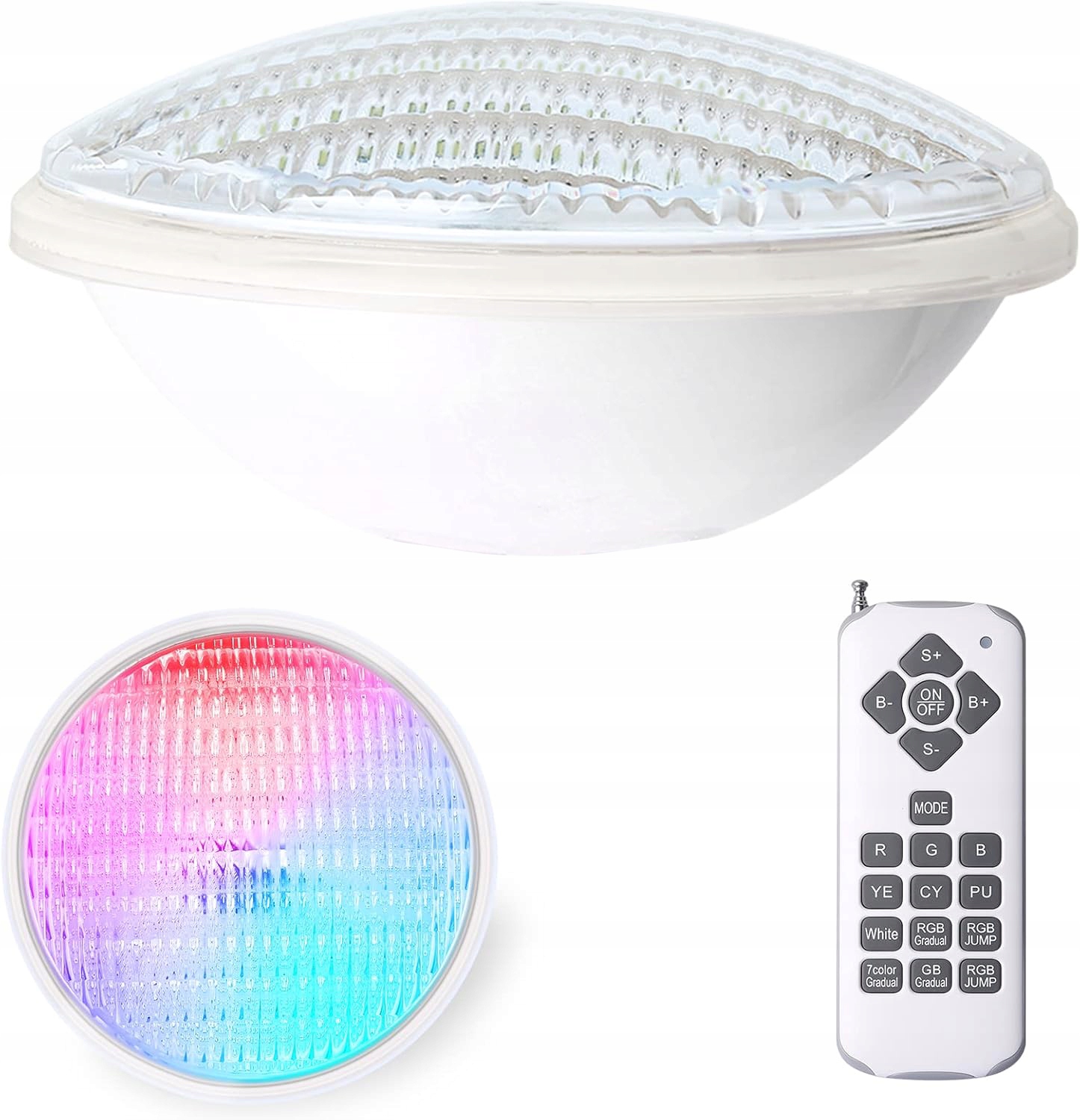 Led lampa Kingwen 40W Rgbw IP68 12V pre bazén a ponorné akvárium