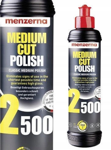 MENZERNA 2500 Medium Cut Polish pasta polerska
