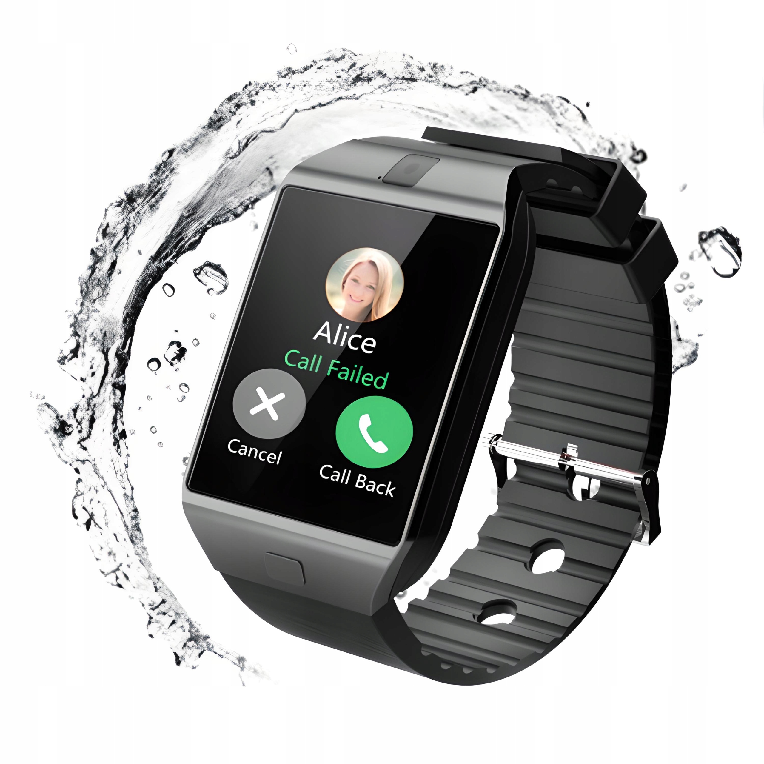 SMARTWATCH DZ-09 ZEGAREK SMART WATCH KARTA SIM SD Transmisja danych 2G