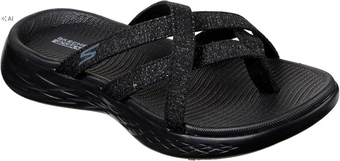 Skechers Dámské Žabky Na Léto Nazouvací Černé 41 6OA