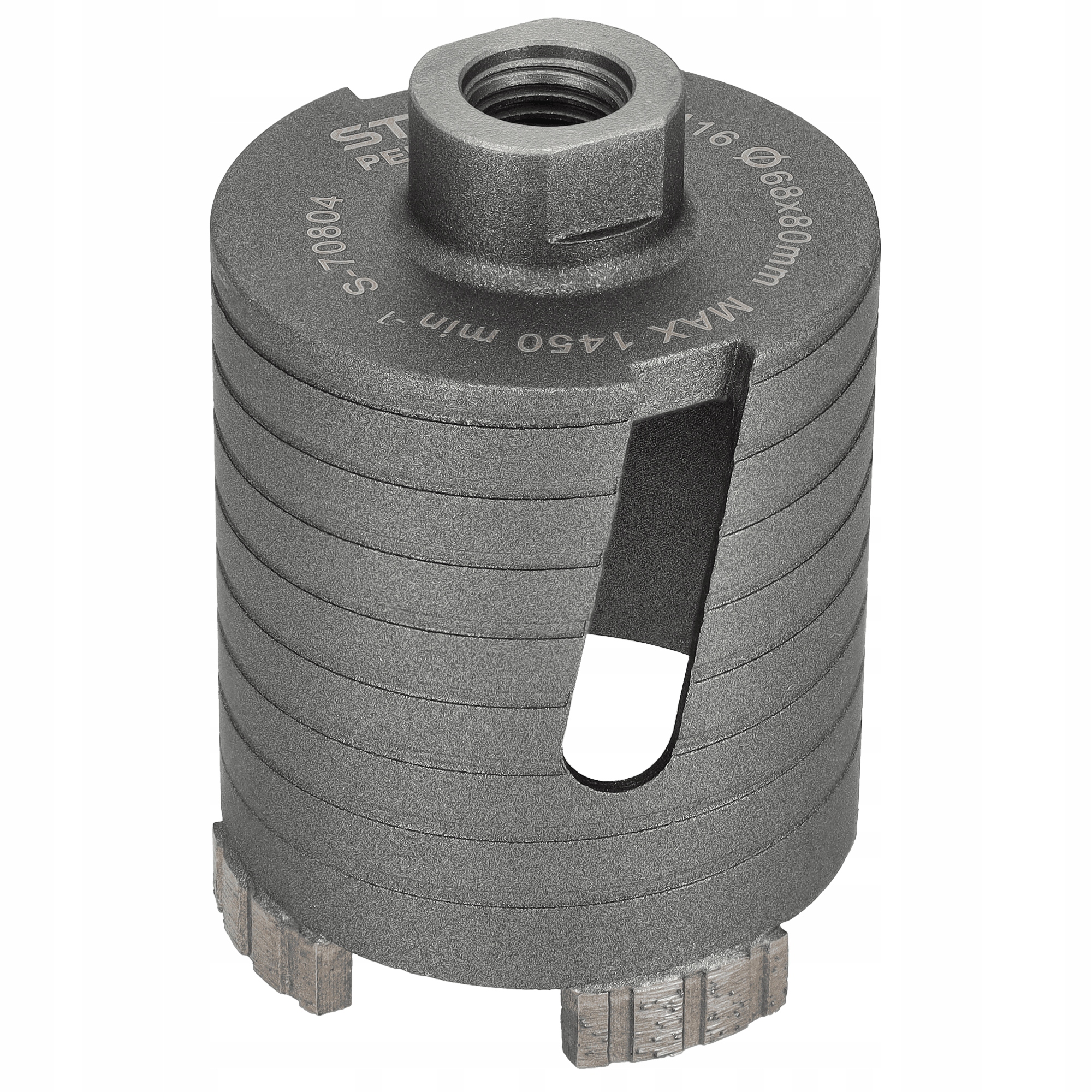 Otwornica Diamentowa Do Betonu 68 X 80 MM Turbo Segment Stalco