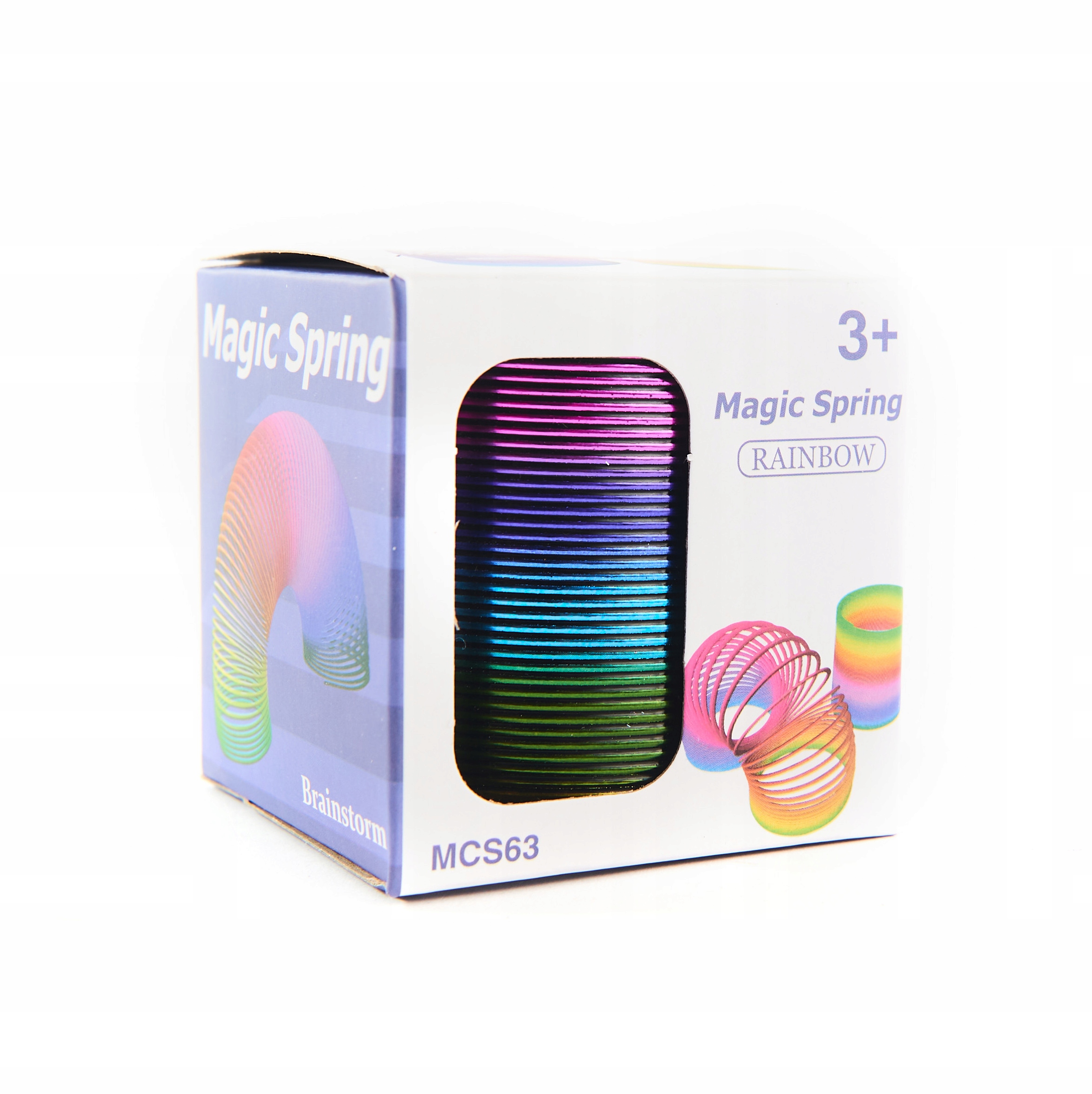 KOLOROWA MAGICZNA SPRĘŻYNA MAGIC SPRING SPRĘŻYNKA Stan opakowania oryginalne