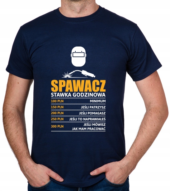 

koszulka Spawacz stawka godzinowa prezent