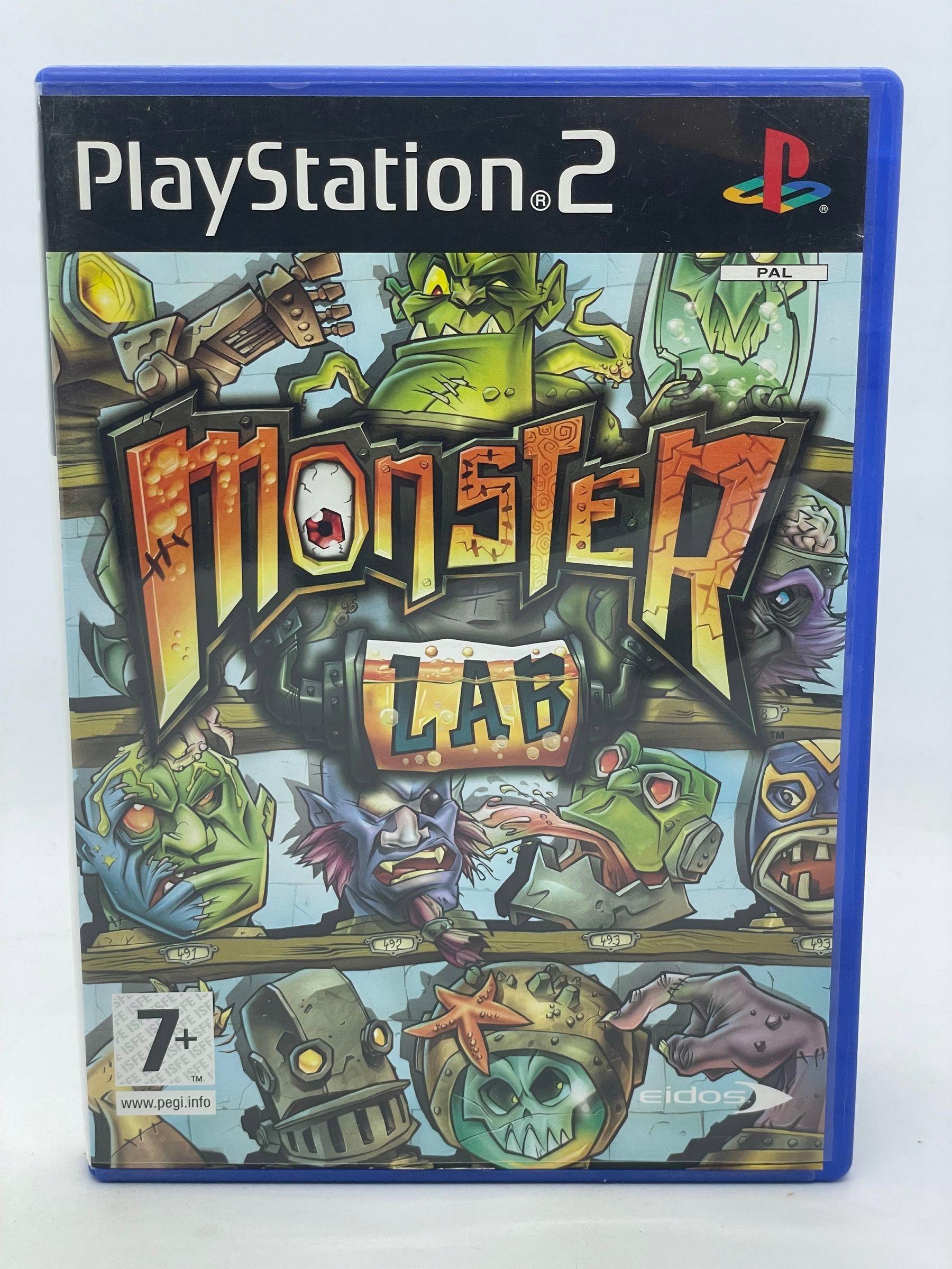 MONSTER LAB PlayStation 2 (PS2) pudełkowa - Stan: Używany 42.99PLN
