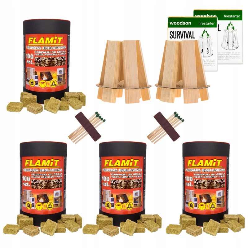 Flamit Fire Babard Cubes 400 + Zariadenie 2s