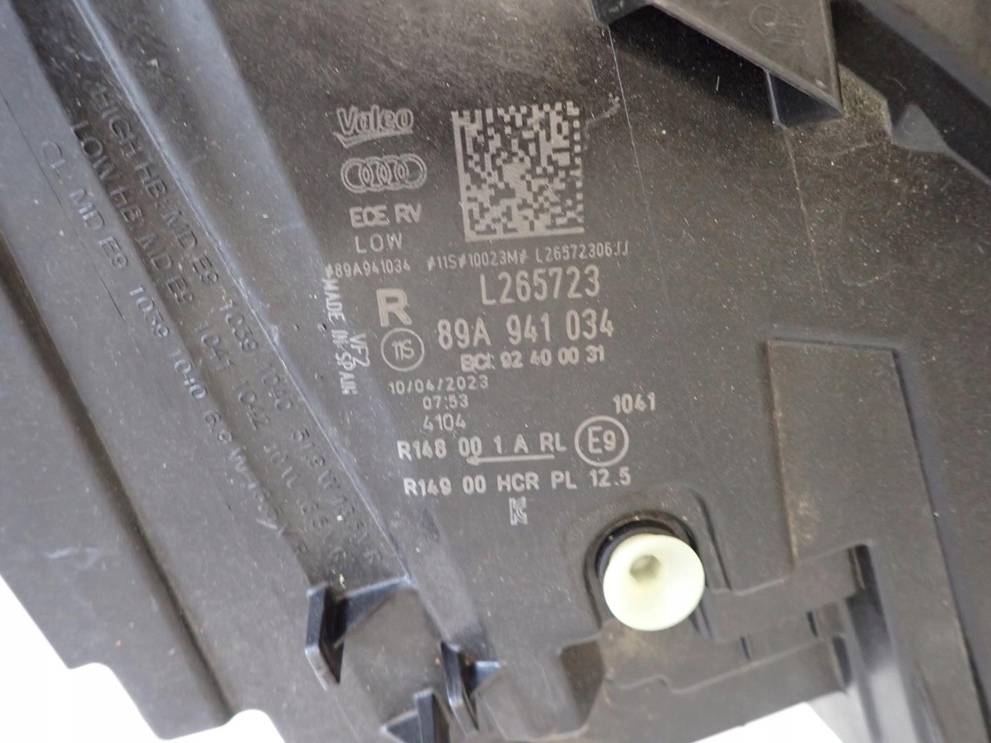 light front right AUDI Q4 E-TRON FULL LED 2020- 89A941034