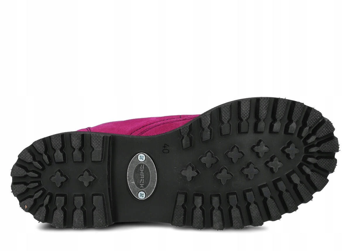 SHARK NAGABA 8H PURPUROWY WELUR - LEKKIE GLANY DAMSKIE - ROZMIAR 40 Model 08L