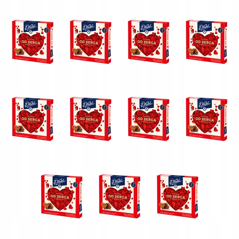 E. Wedel Praliny od Serca 117g X11