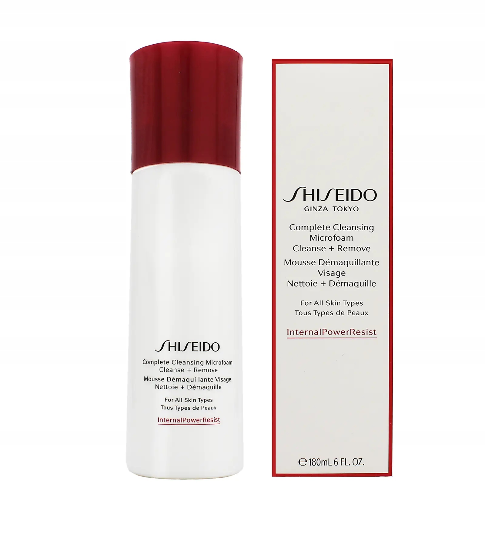 Shiseido Complete Cleansing Micro Foam čisticí a odličovací pěna s hydratač