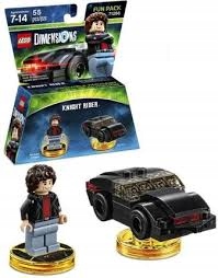 Lego Dimensions 71286 Fun Pack Knight Rider Michael Knight K.i.t.t