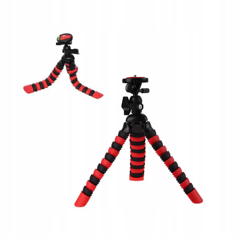 GIĘTKI STATYW Z POZIOMICĄ DO APARATÓW KAMER GO PRO