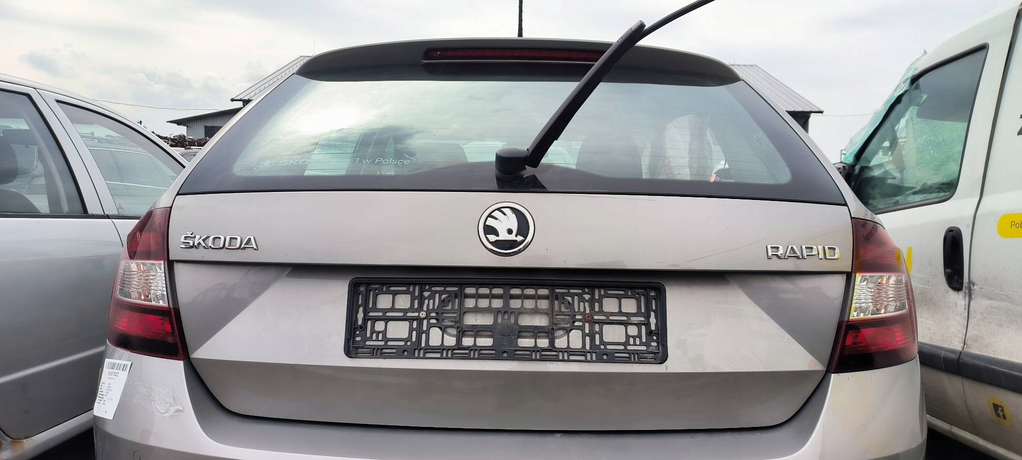 trunk door boot LF8H HB SKODA RAPID LIFT