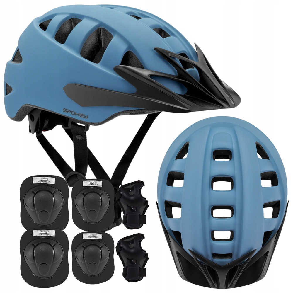 Cyklistická přilba s regulací pro ochranné kolo 55-58 cm chrániče M