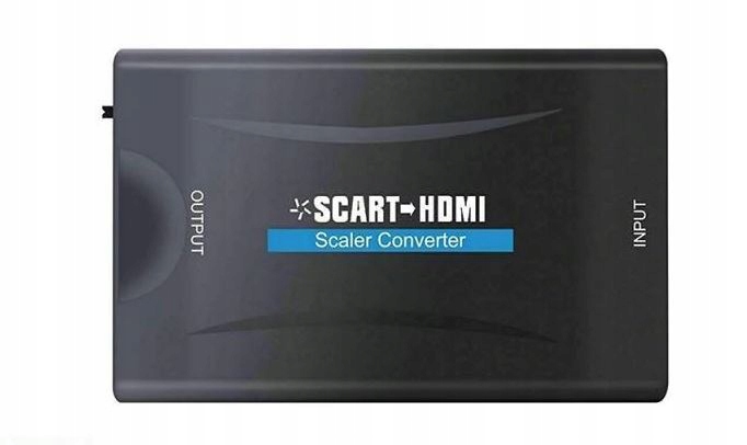 Konwerter adapter obrazu dźwięku euro SCART – HDMI Kod producenta B842