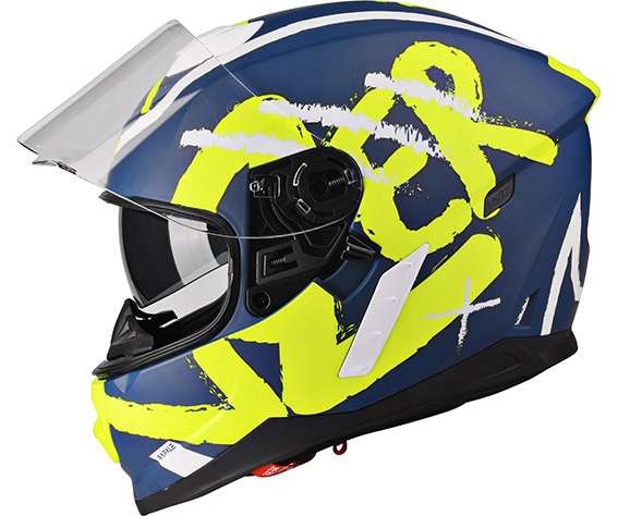 Kask integralny Lazer Rafale Street Mat Fluo XL Rozmiar XL
