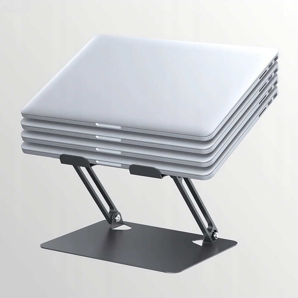 SOUNDANCE Podstawka Laptopa Obracana Ergonomiczna Regulowana Czarna — miniatura 10