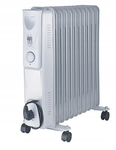 Nergis Olejový radiátor s 11 rebrami