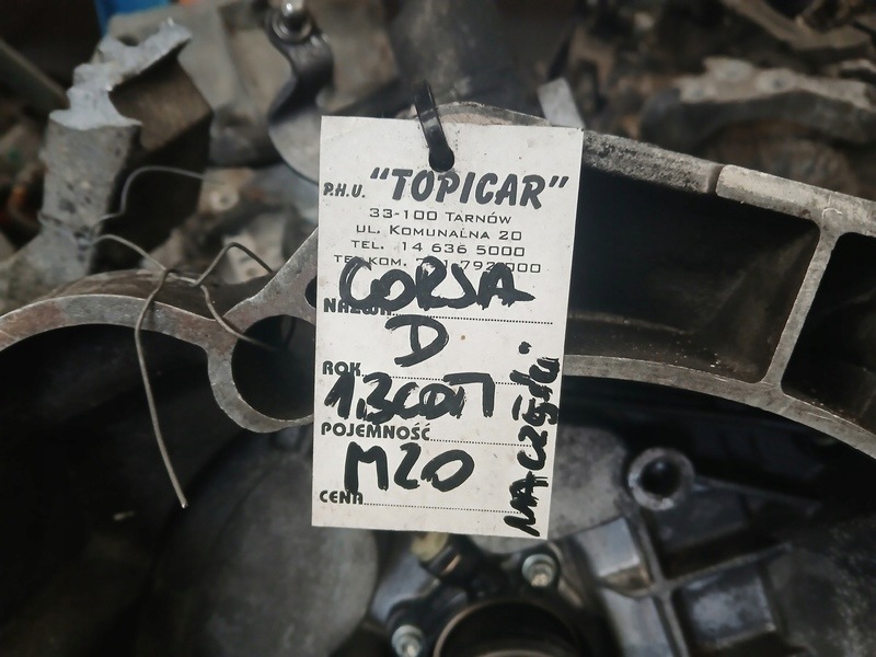 getriebe OPEL CORSA D 1.3CDTI M20 für CZESCI