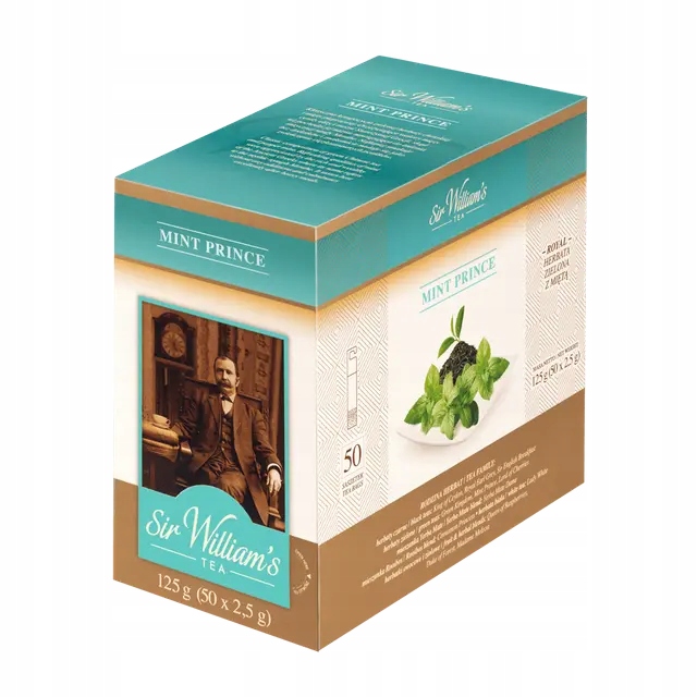 Levně Čaj Williams Royal Taste Mint Prince 50 ks