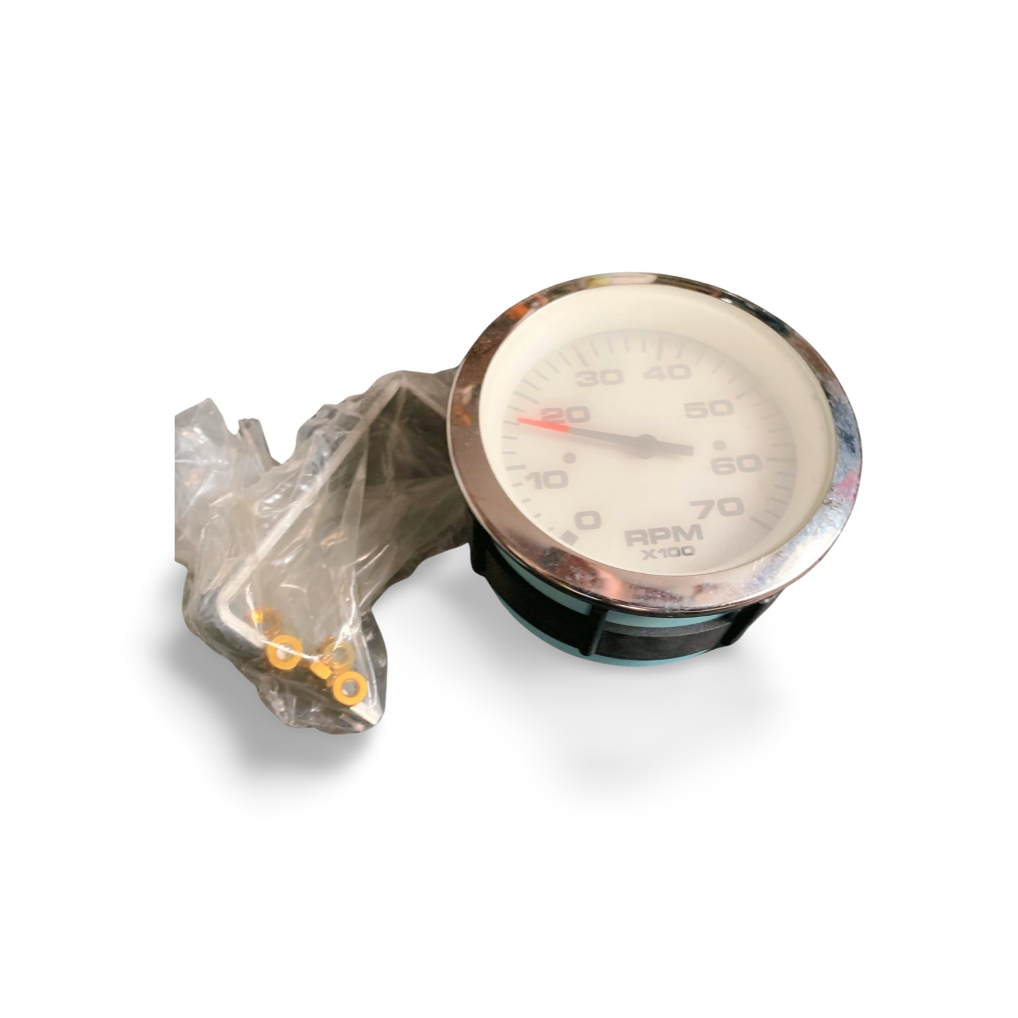 Obrotomierz Uflex 7000 RPM Licznik Zegar Jacht Wskaźnik obrotów biały Producent Uflex