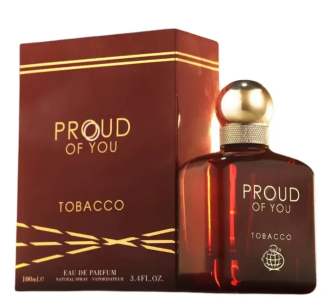 Fragrance World Proud Of You Tobacco 100ml Parfémovaná Voda pro Muže
