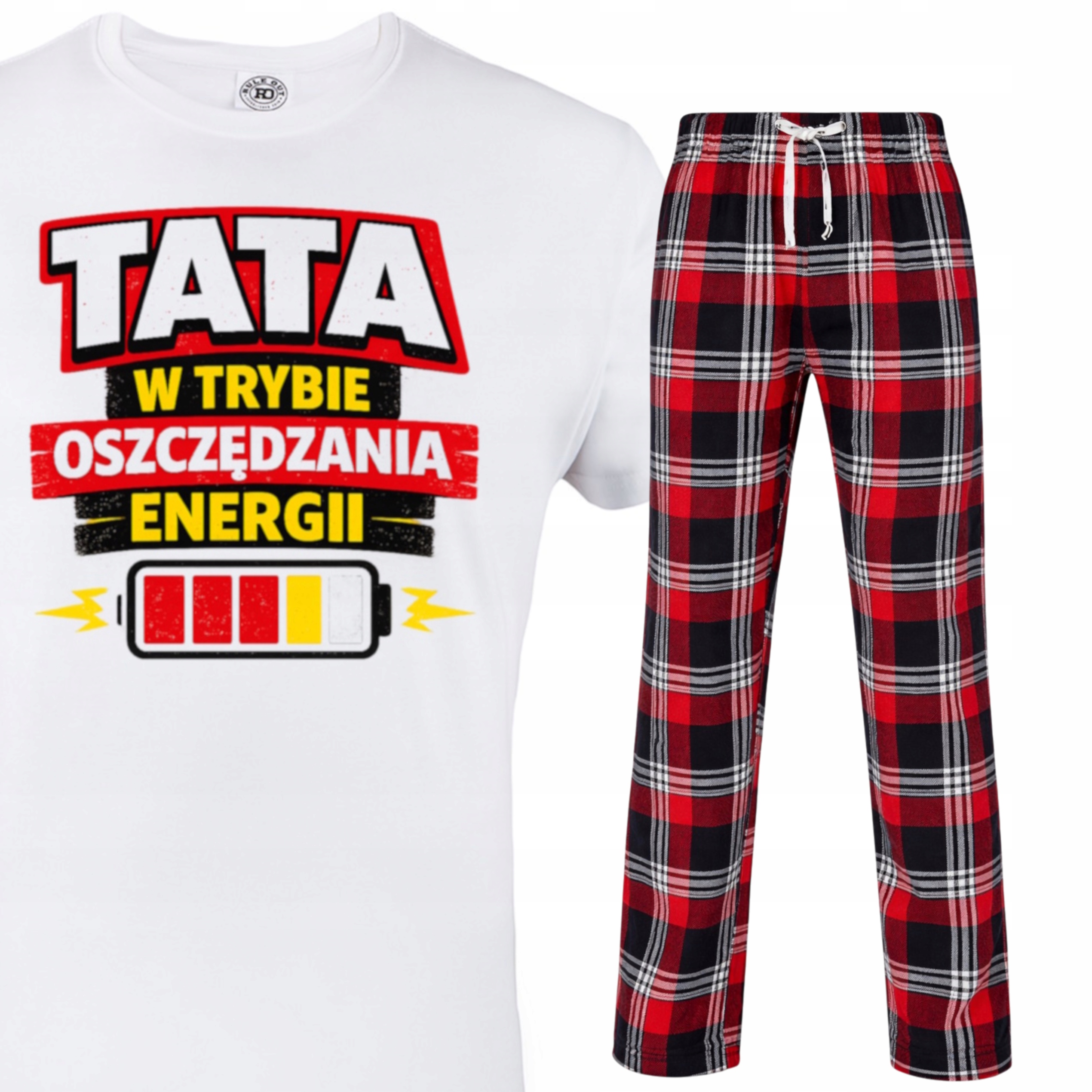 Pánské pyžamo táta, vtipný dárek pro tatínka, den otců, bavlněný komplet
