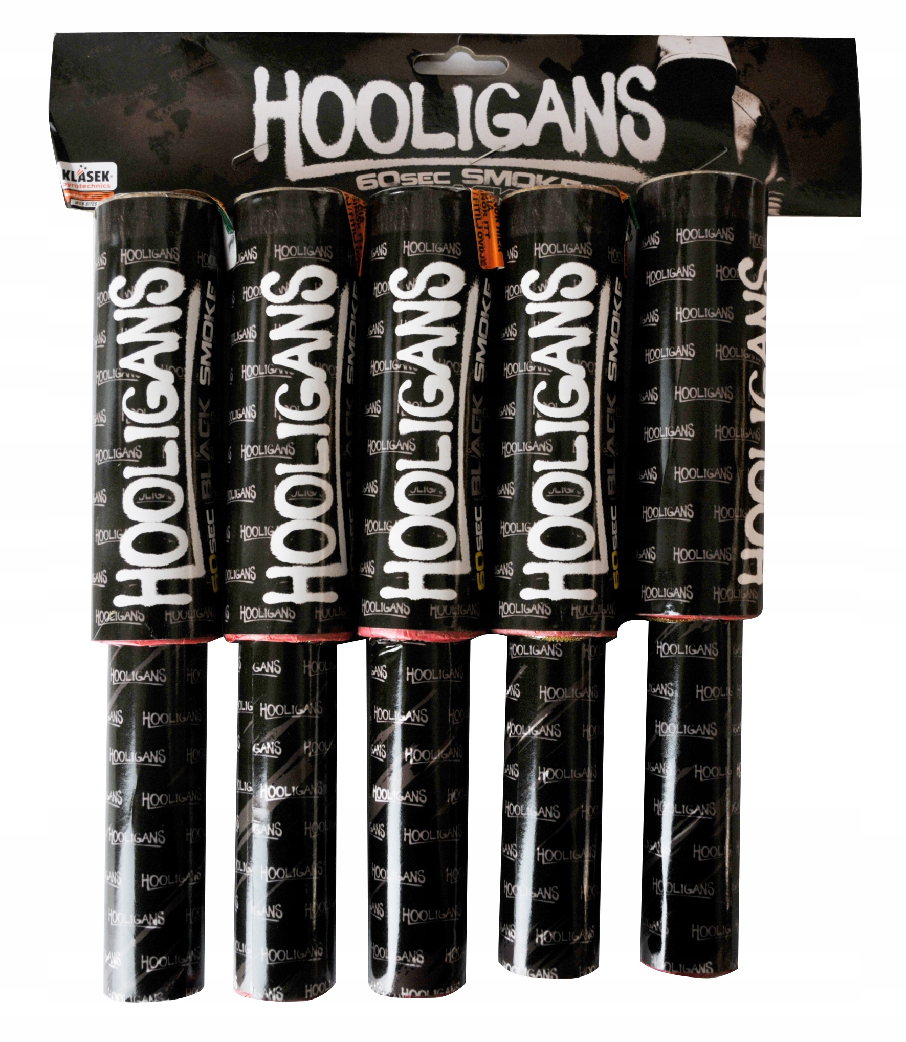 

Hooligans 60sec. czarny dym klasek 5szt. HDP60CER