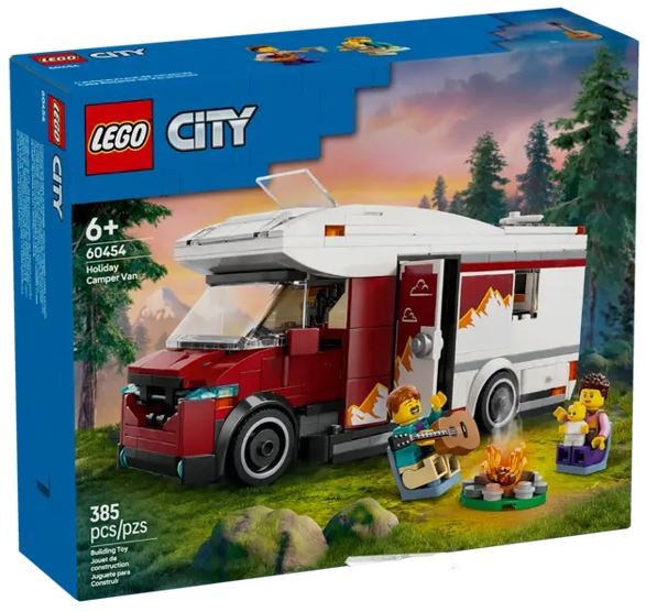 stavebnice Lego City Prázdninový karavan plný dobrodružství 60454
