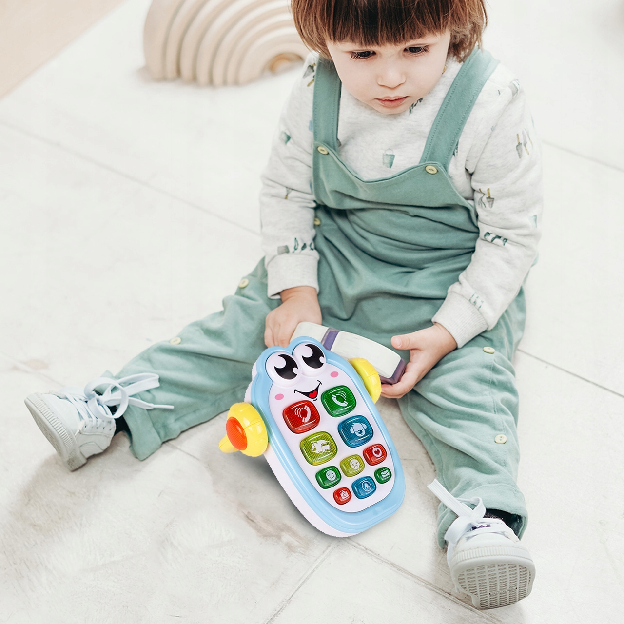 INTERAKTIVES TELEFON FÜR KLEINKINDER MIT GRIFFSOUND EAN (GTIN) 5901924228387