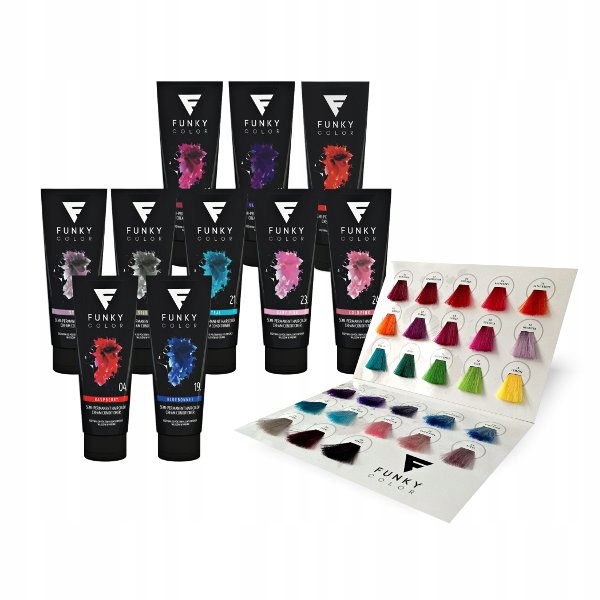 Funky Color Toner na vlasy Barvící kondicionér na vlasy Barva 100 ml