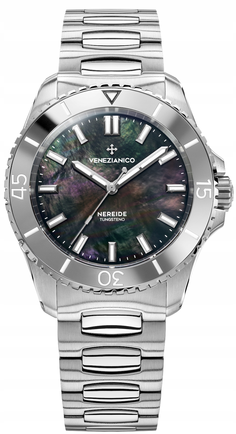 Nové Originální Pánské Hodinky Venezianico 3121540C Nereide Tungsteno, potápěčské