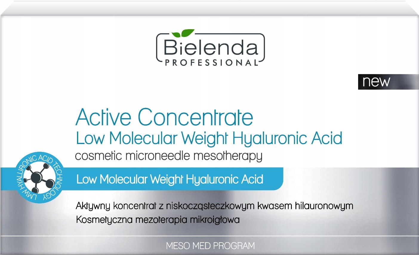 Bielenda Professional koncentrát s kyselinou hyaluronovou 10 x 3 ml
