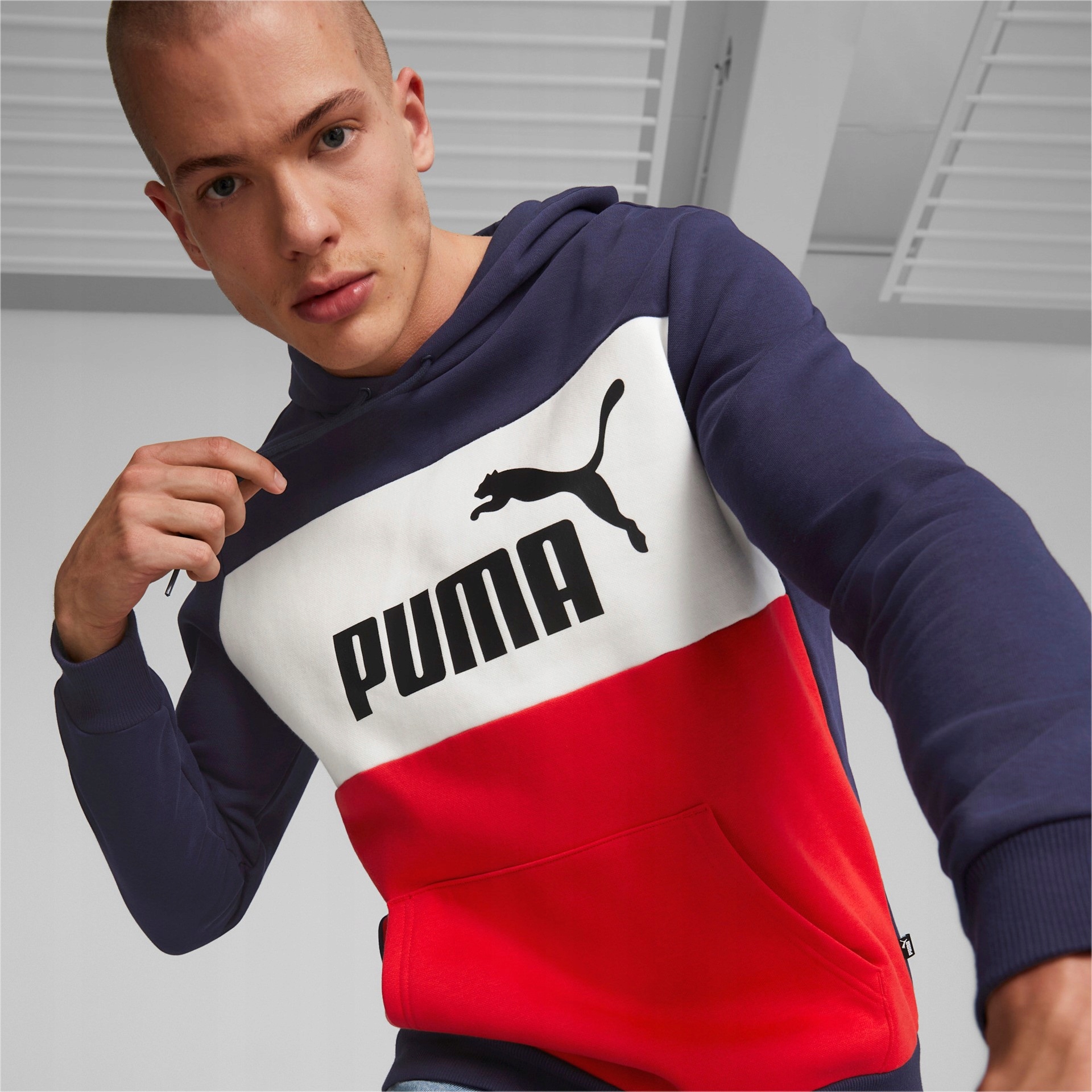 Puma bluza męska z kapturem Colorblock Hoodie L Model 670168-06