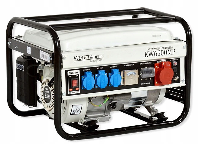 AGREGAT PRĄDOTWÓRCZY GENERATOR PRĄDU 6.5KM 2500W KD105 + OLEJ BRIGGS Model kd105