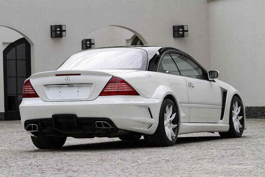 SPOILER NA KLAPE MERCEDES W215 SPOILER NA KLAPE NOWY PODKŁAD Stan opakowania oryginalne