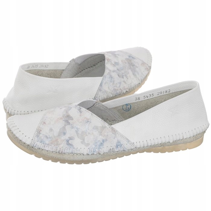

Buty Damskie Baleriny Maciejka Białe 05435-11