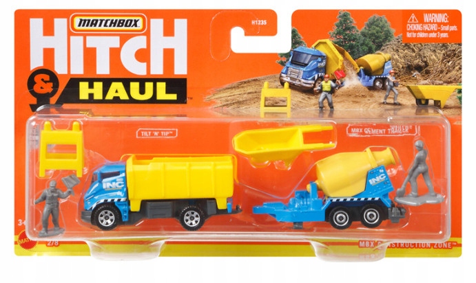 

Matchbox Construction Zone Pojazdy Budowlane GWM58