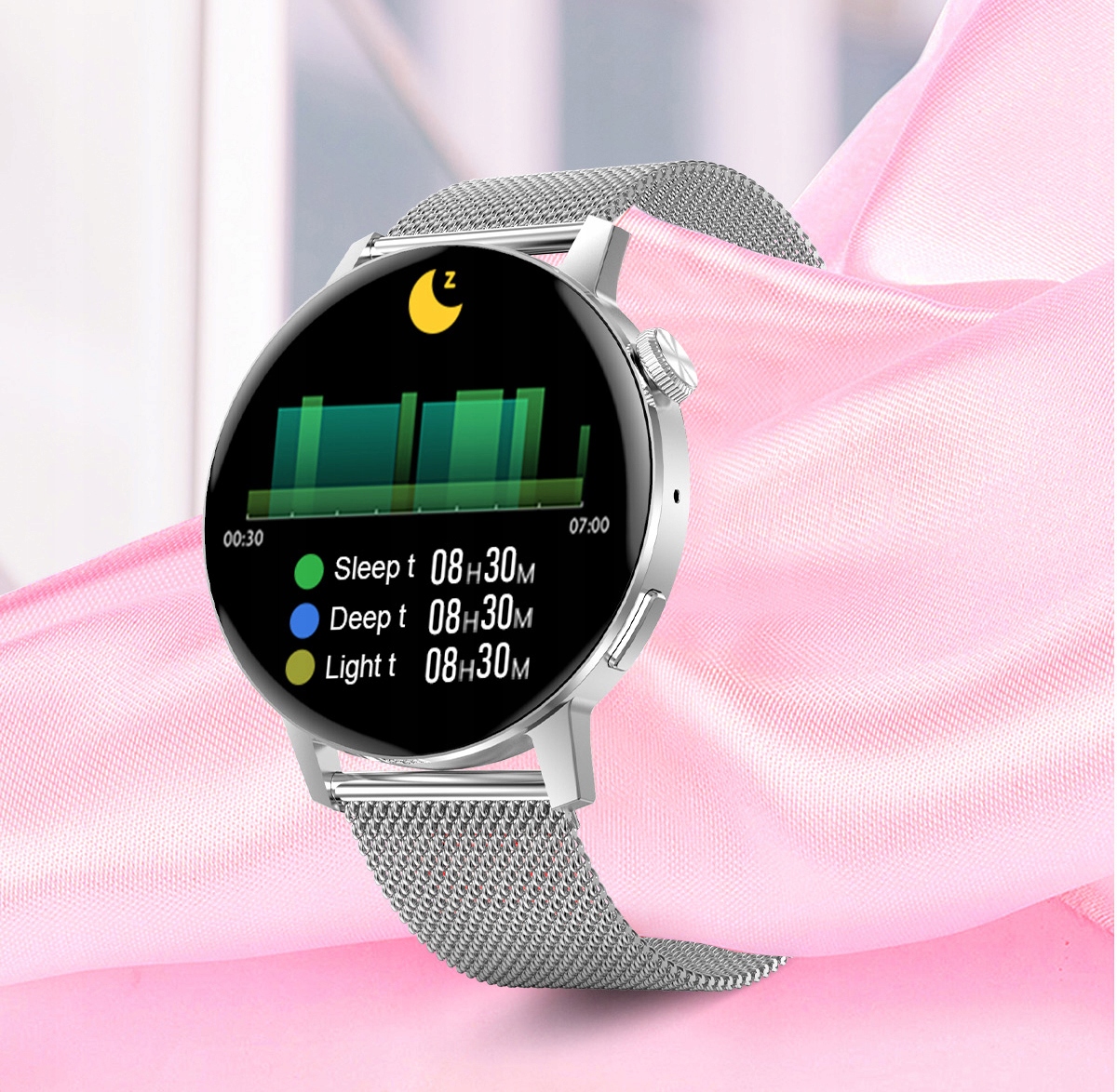 ZEGAREK SMARTWATCH DT3 MĘSKI I DAMSKI CALL 2 PASKI Rozdzielczość ekranu (px) 390 x 390