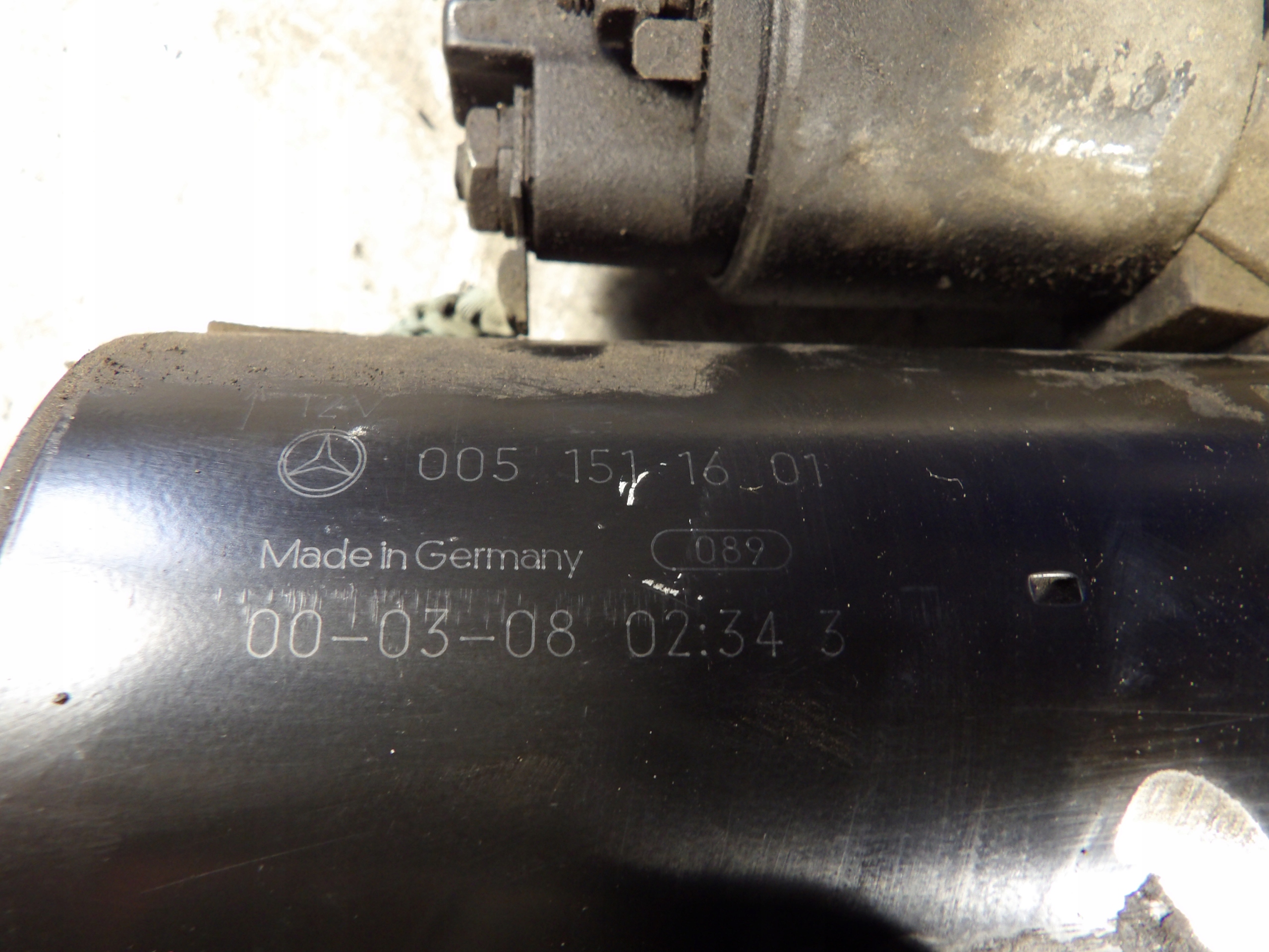 Mercedes W168 starter 0051511601
