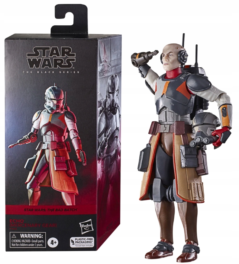 The Bad Batch Figurka Echo (Výbava žoldáka) Black Series 15 cm Hasbro